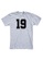 MRL Prints grey Number Shirt 19 T-Shirt Customized Jersey CFAAAAAC9ED100GS_1