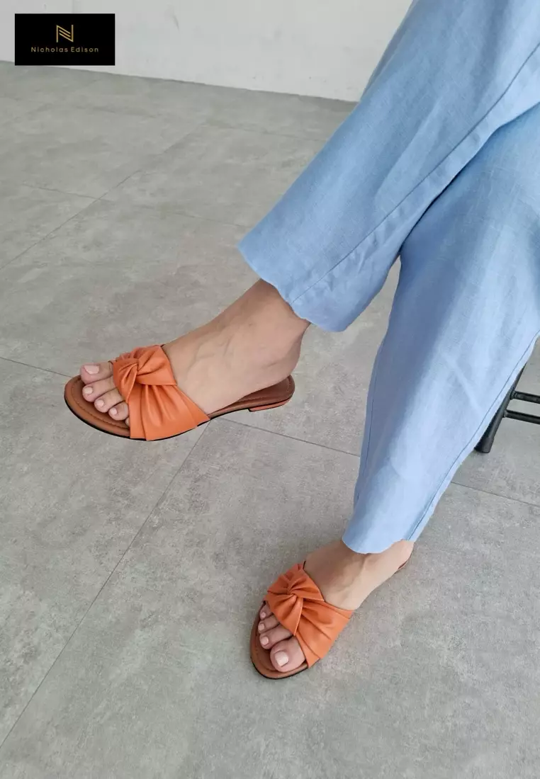 Nicholas Edison Sandal Nisa Orange