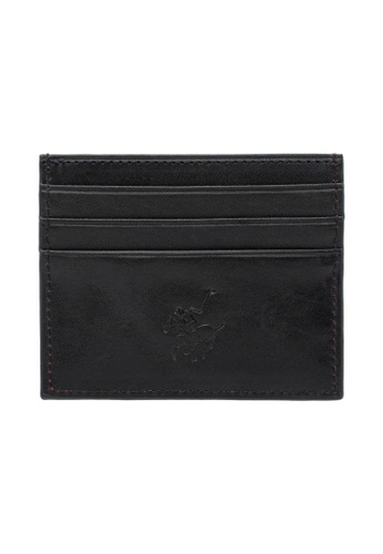 LancasterPolo black LancasterPolo Genuine Leather Card Holder Wallet for Men PWB 1953 AM ACB61AC47B87E8GS_1