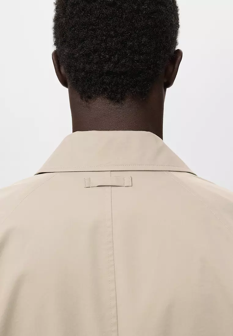 Classic Water-Repellent Trench Coat