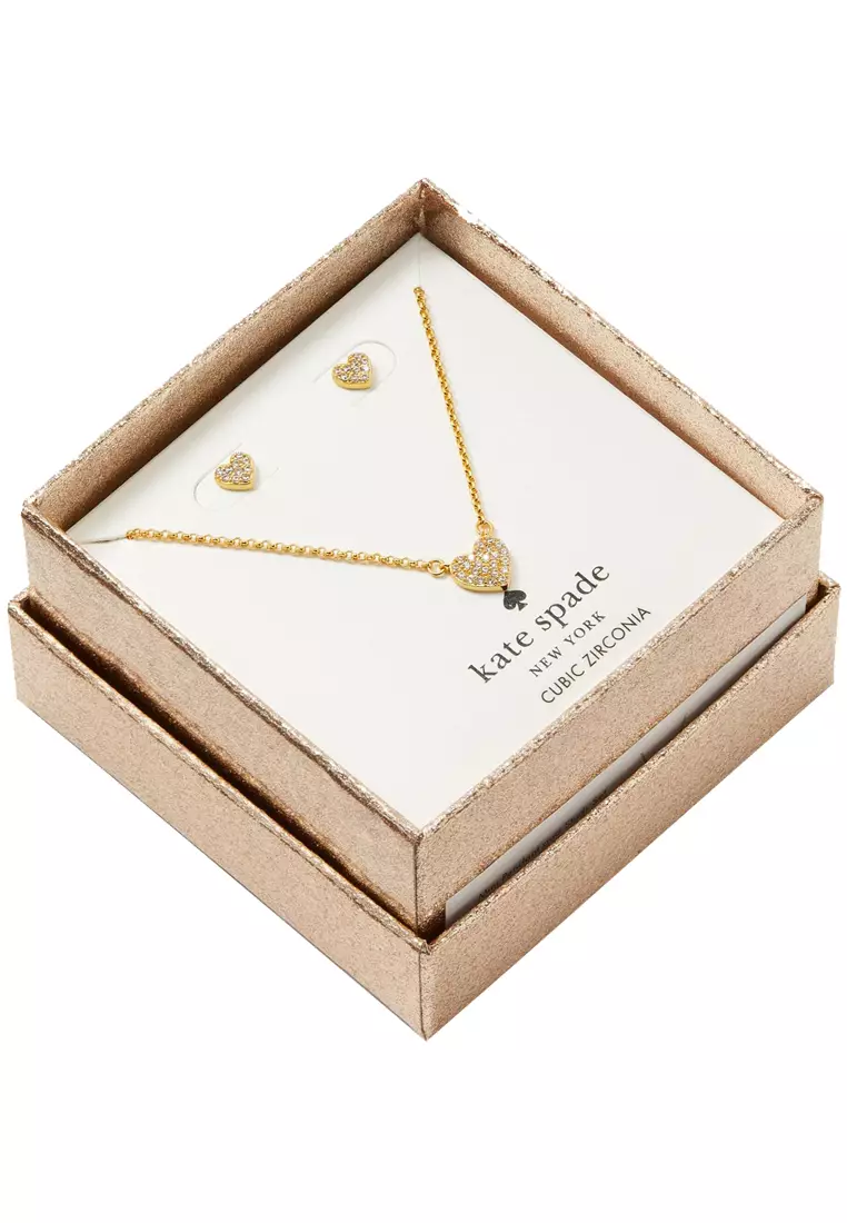 Kate spade earrings and necklace set best sale