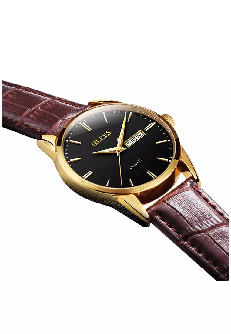 Classico 39 Leather Quartz Watch