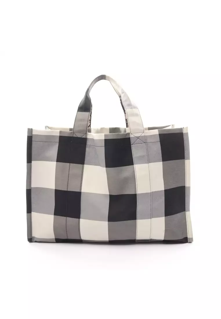 Christian dior checkered bag outlet