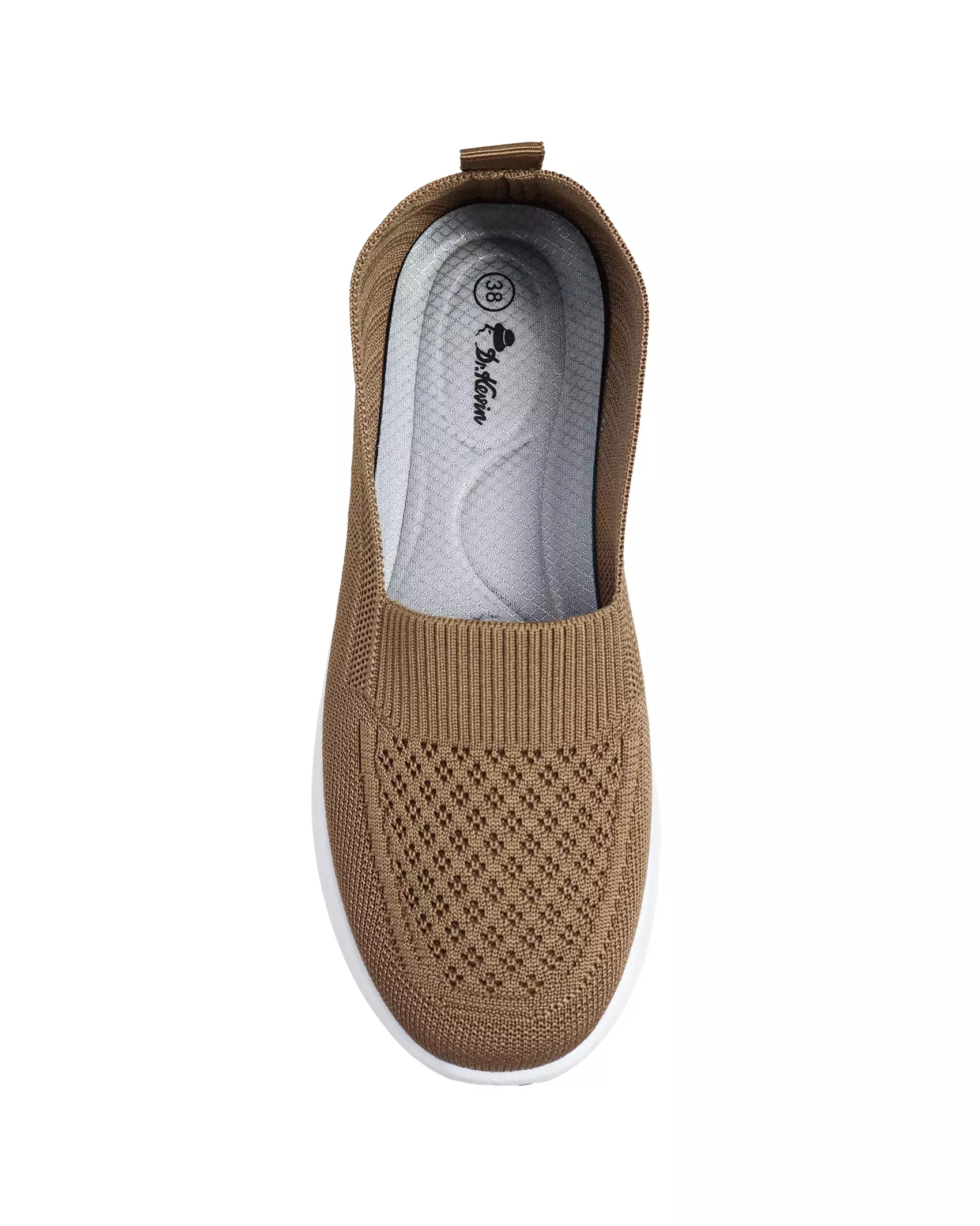 Dr. Kevin Sepatu Olahraga Sport Wanita Sneakers Rajut Slip On 559-012