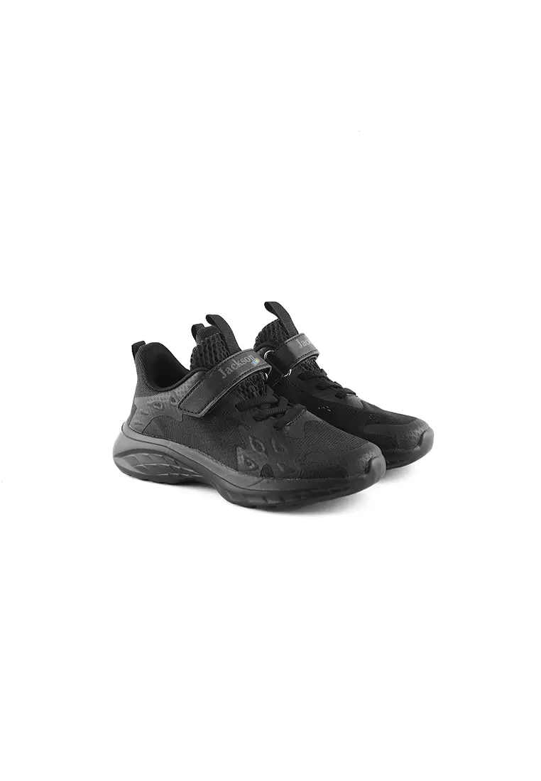 Jackson Kids Paza 1SL Full Black - Sepatu Sneakers Anak