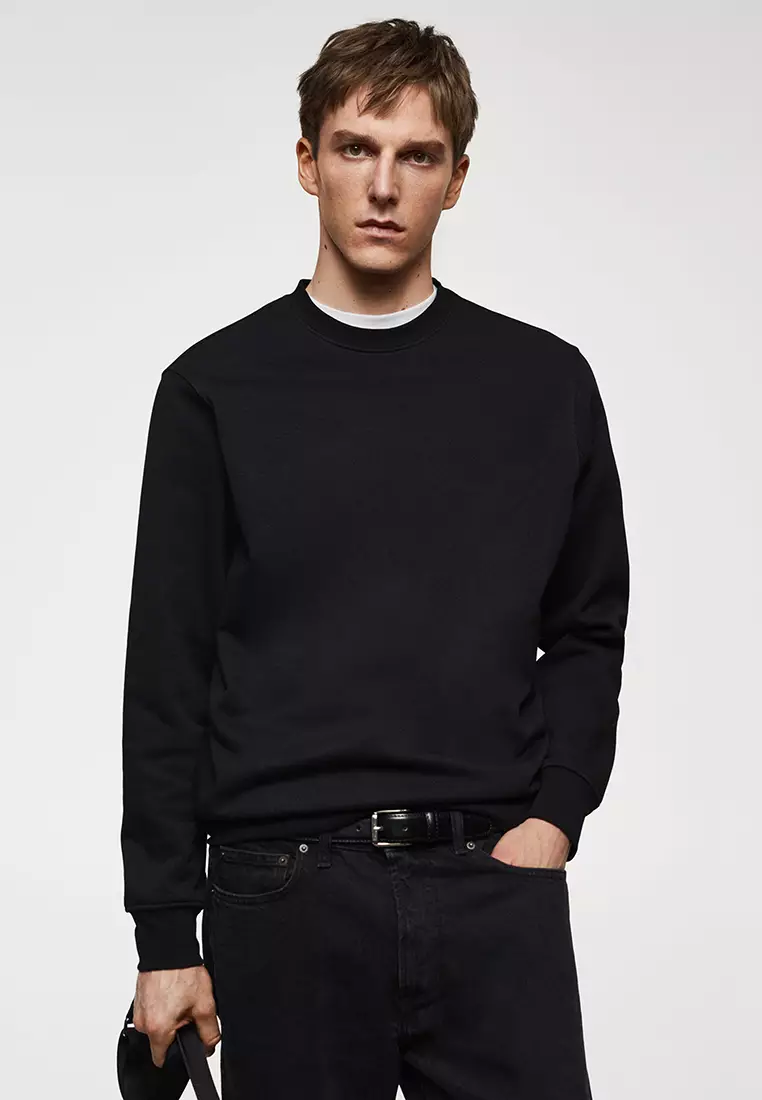 Lightweight cotton sweatshirt on sale