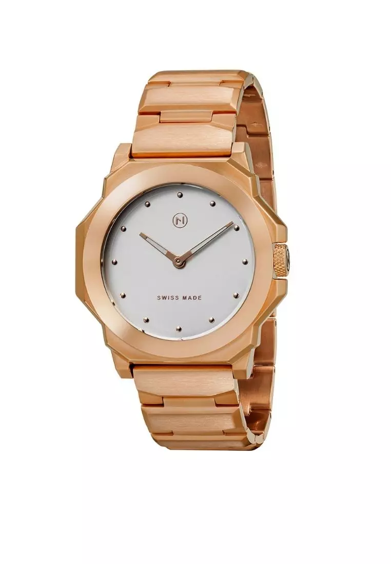 Buy NOVE NOVE Rocketeer Swiss Made Quartz Watch White Dial for Men and