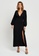 Tussah black Eliya Midi Dress DBE1EAA5CD89D5GS_1