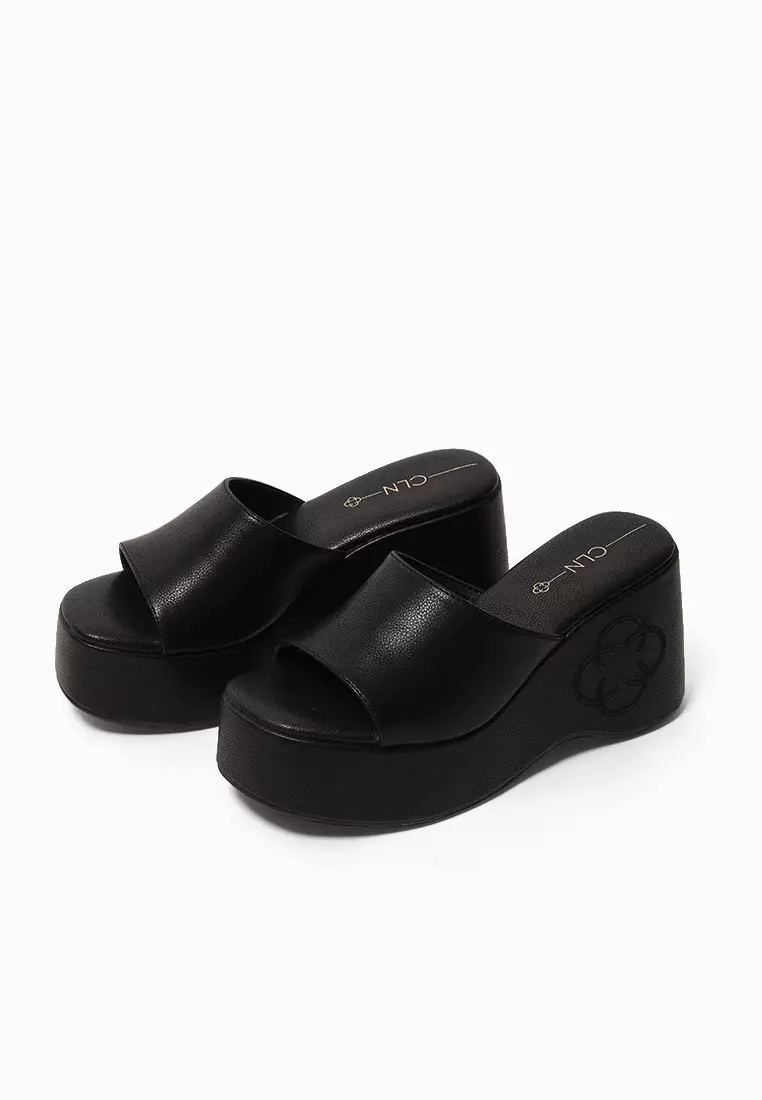 Audrey Wedge Slides