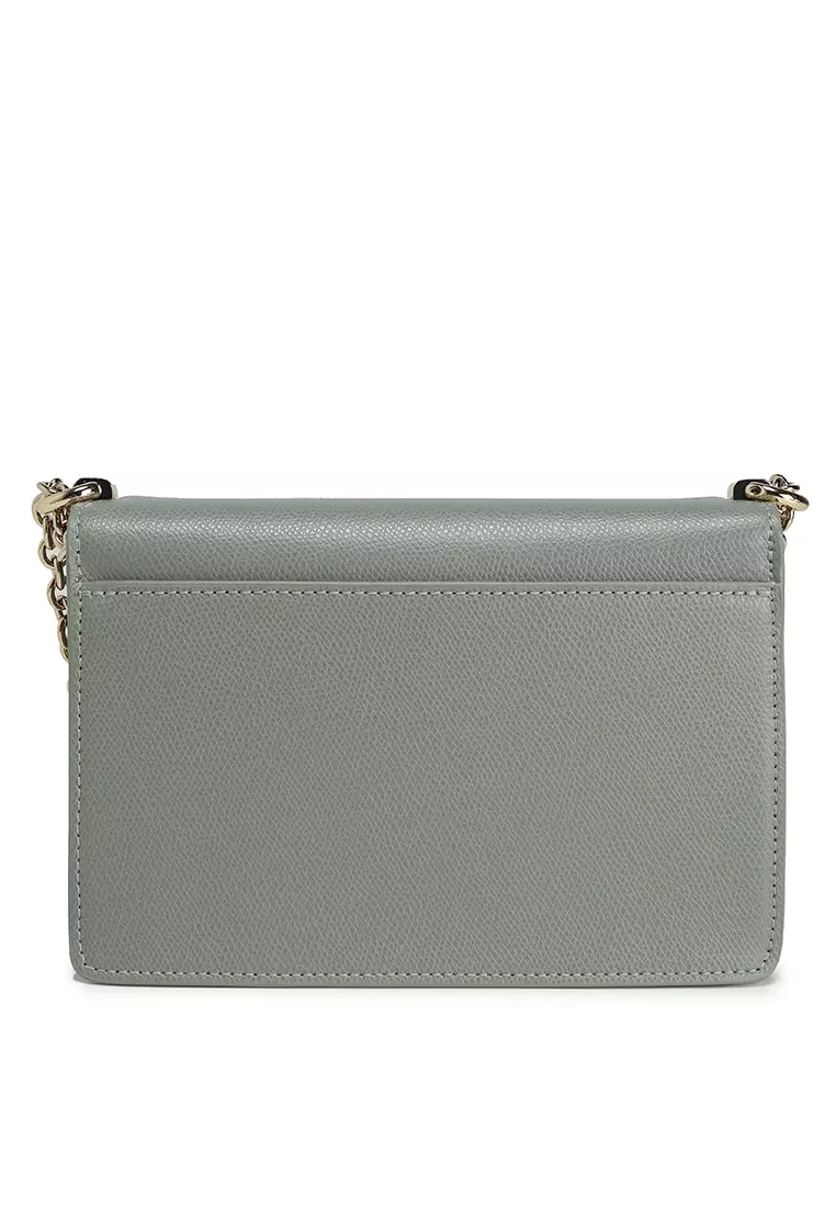 バッグ・カバンその他 FURLA '1927 S' crossbody bag Gray Furla Women's 1927 Quilted Soft Mini Cross Body Bag - Silver