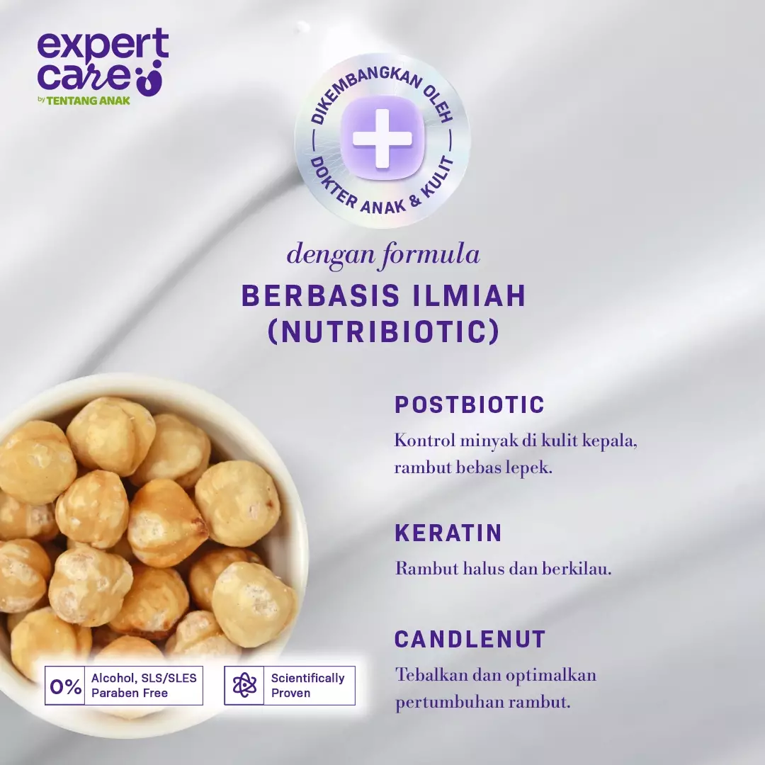 Expert Care Hair Nutrilotion - Losion Rambut Nutribiotic Bayi