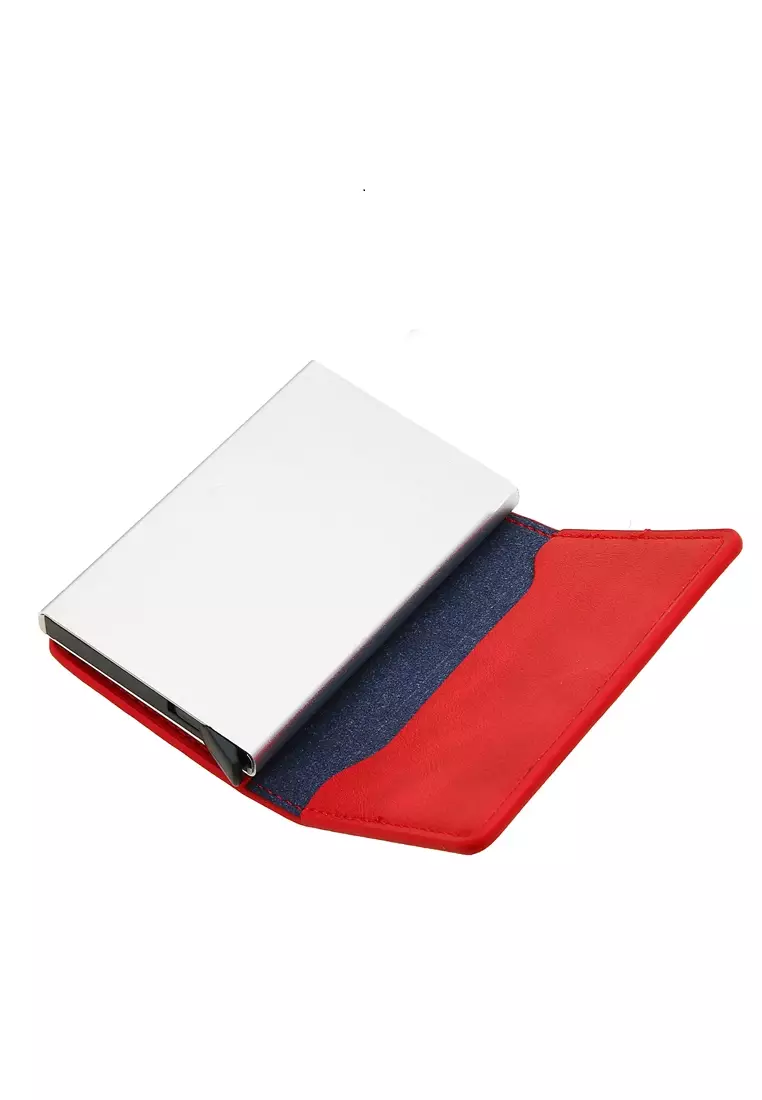 Dompet Kartu Pria Model Panjang Casual Men Card Wallet Anti Theft Material Kulit ORIGINAL