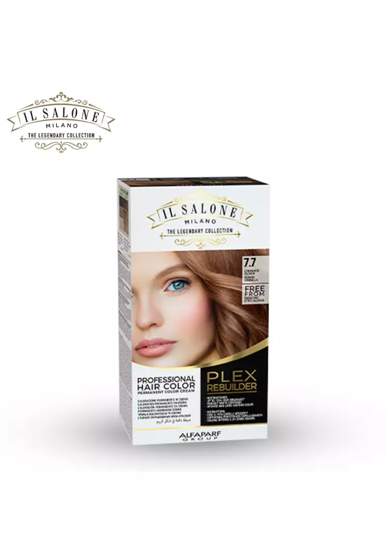 Il Salone Milano Plex Rebuilder 7.7 Cinnamon Blonde Hair Color for Unisex ISPF022474