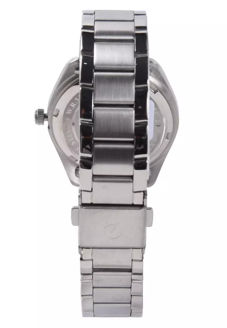 Alexandre Christie - Jam Tangan Wanita - Silver Blue - Stainless Steel - 8648 LDBSSBU