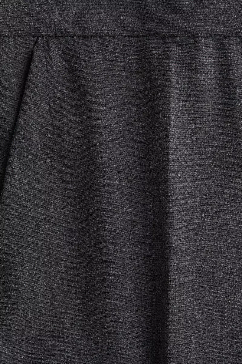 Straight crease-leg trousers
