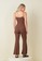 Earth Circus brown Jeanne Jersey Rib Jumpsuit Chocolate E30A8AA6652378GS_4