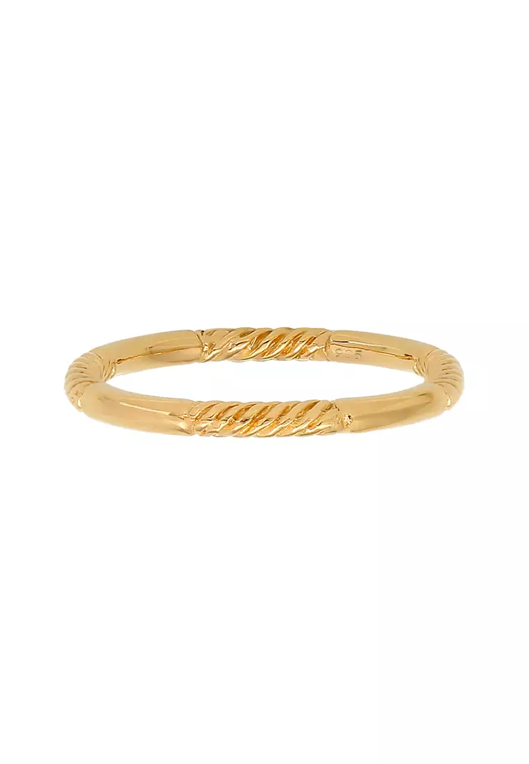 Ring Basic Gold Plated