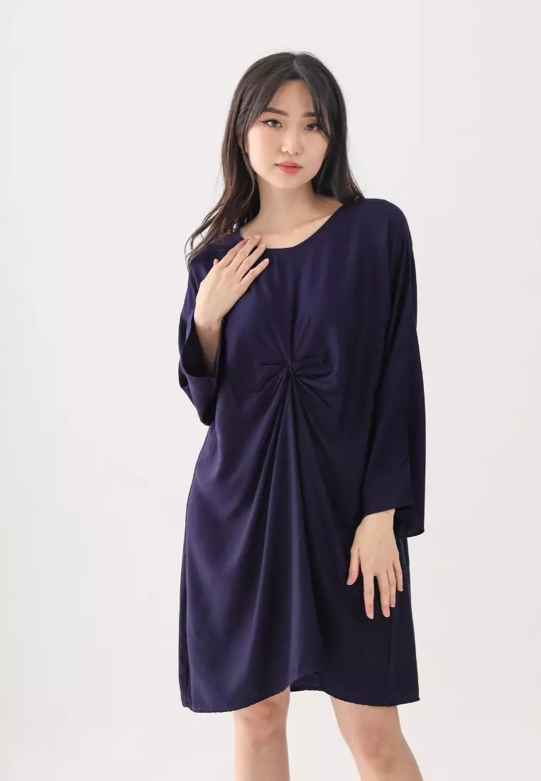 Aluna Tunik Dress Navy