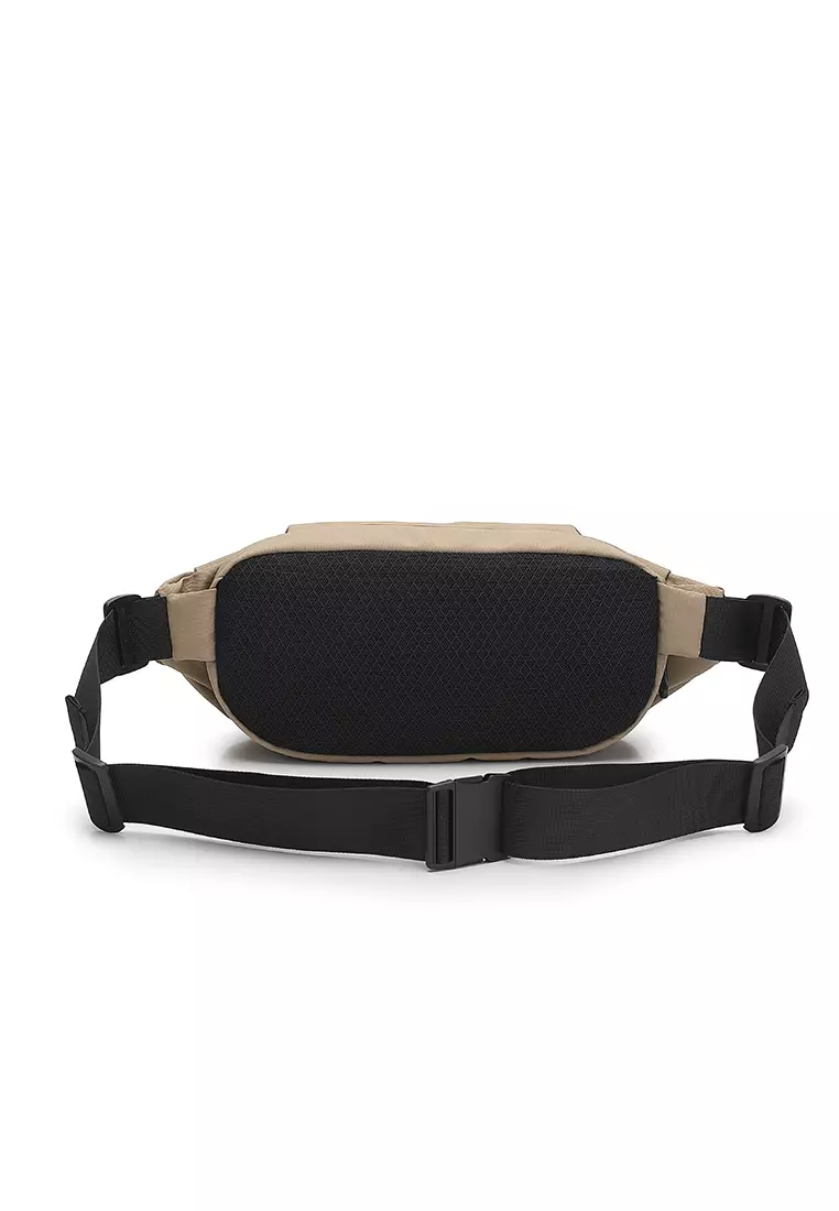 Men's Waist Bag / Belt Bag / Chest Bag (Tas Pinggang / Tas Dada Pria) - Krem