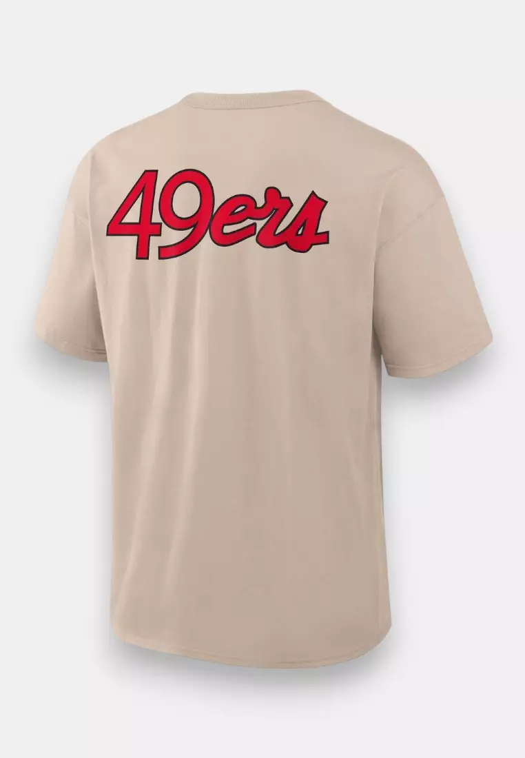 NFL San Francisco 49Ers Crew Neck T-Shirt for Men Rewind Collection [6Q3]