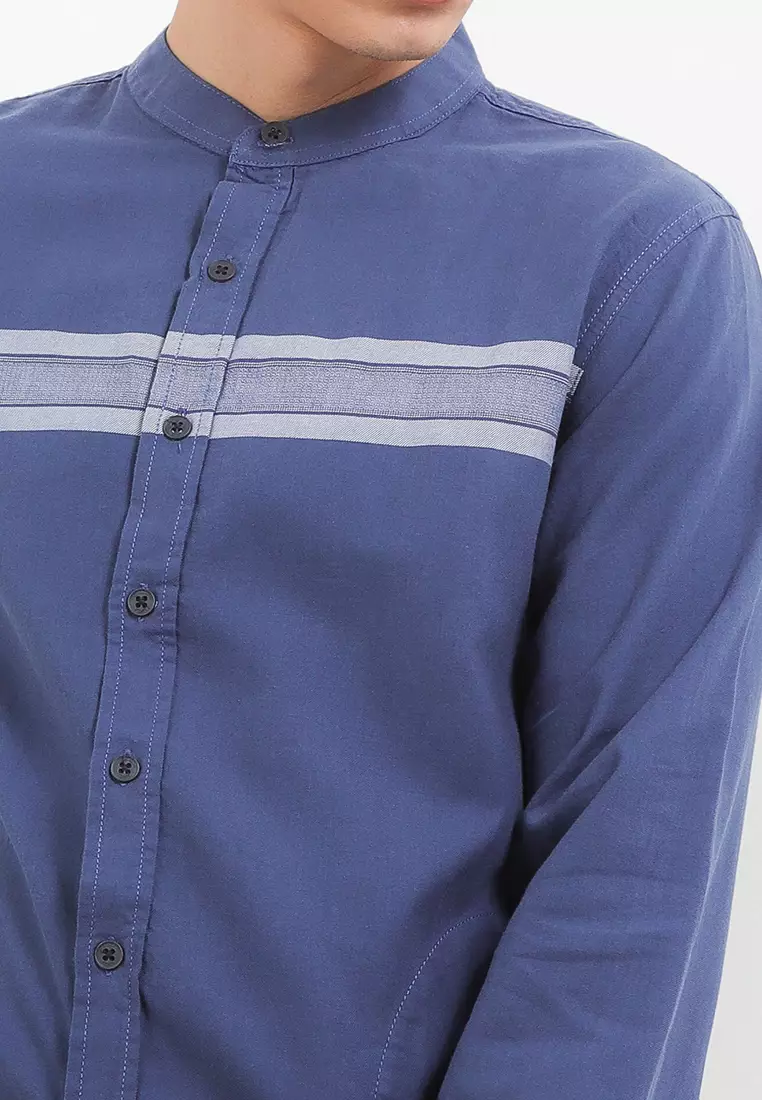 Cj Kemeja Koko Lengan Panjang