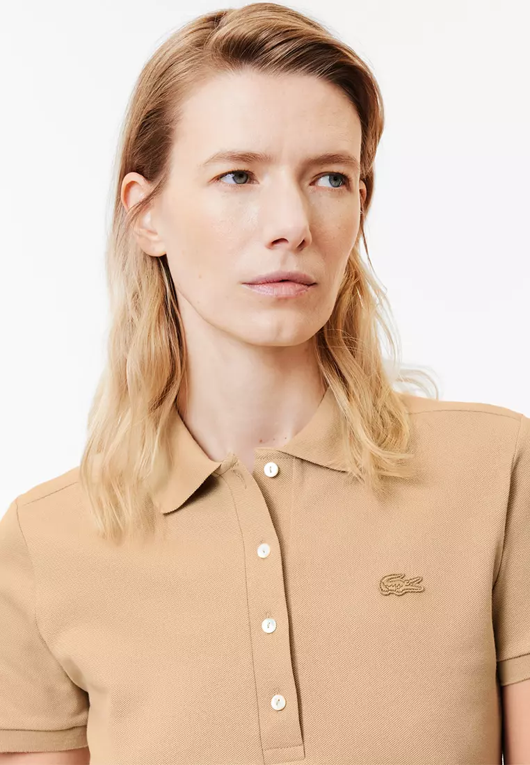 Women's Lacoste Stretch Cotton Piqué Polo Shirt