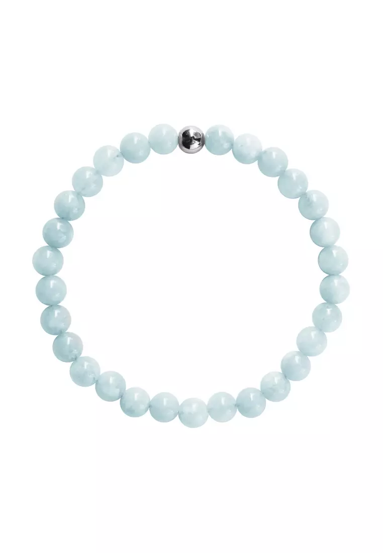 Bracelet with sales aquamarine stone