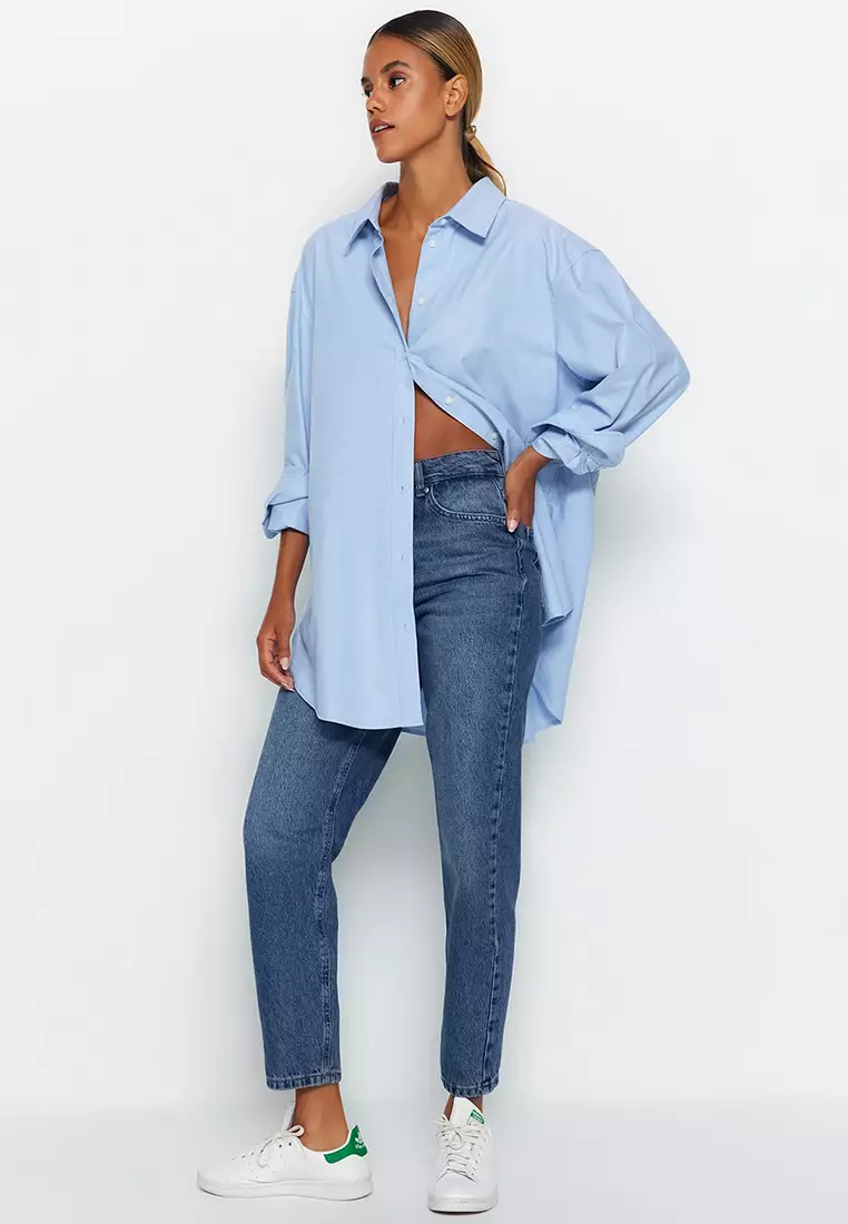 High Waist Wide Leg Jeans