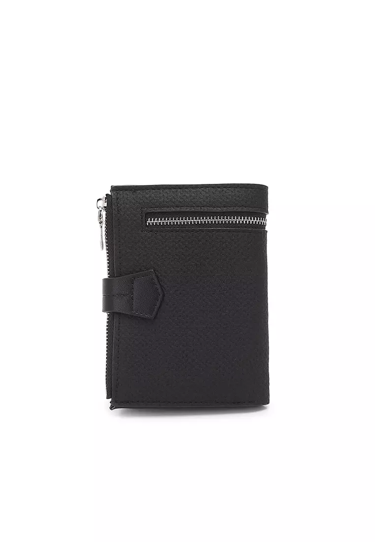 Women's Short Wallet / Purse - Black