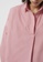 French Connection pink Rhodes Poplin Pop Over Shirt B0B41AA17802CAGS_3