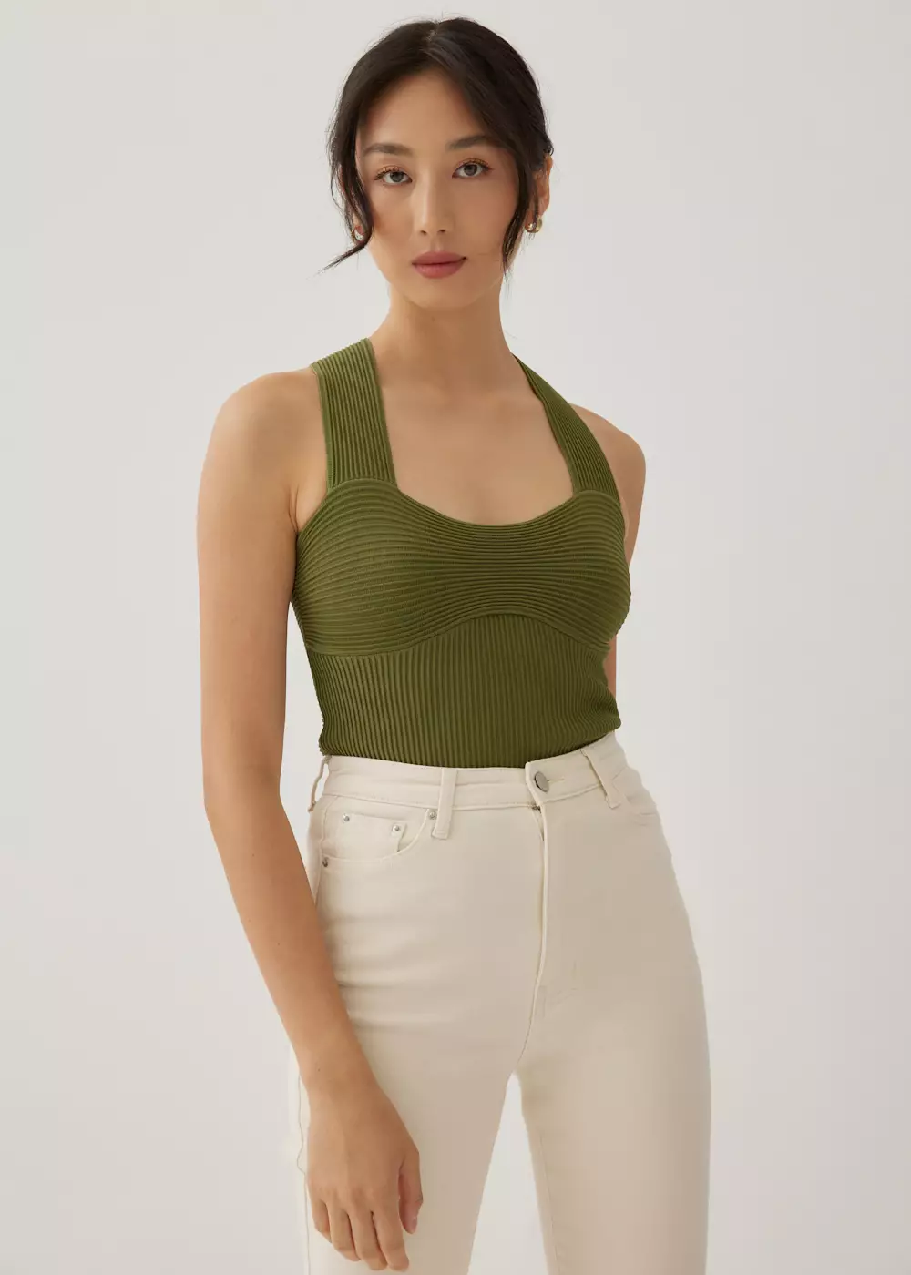 Buy Larsie Tailored Linen Cropped Shirt @ Love, Bonito, Shop Women's  Fashion Online