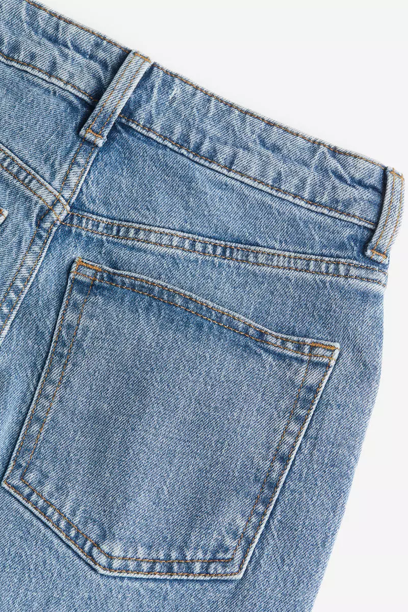 Hm wide high jeans sales
