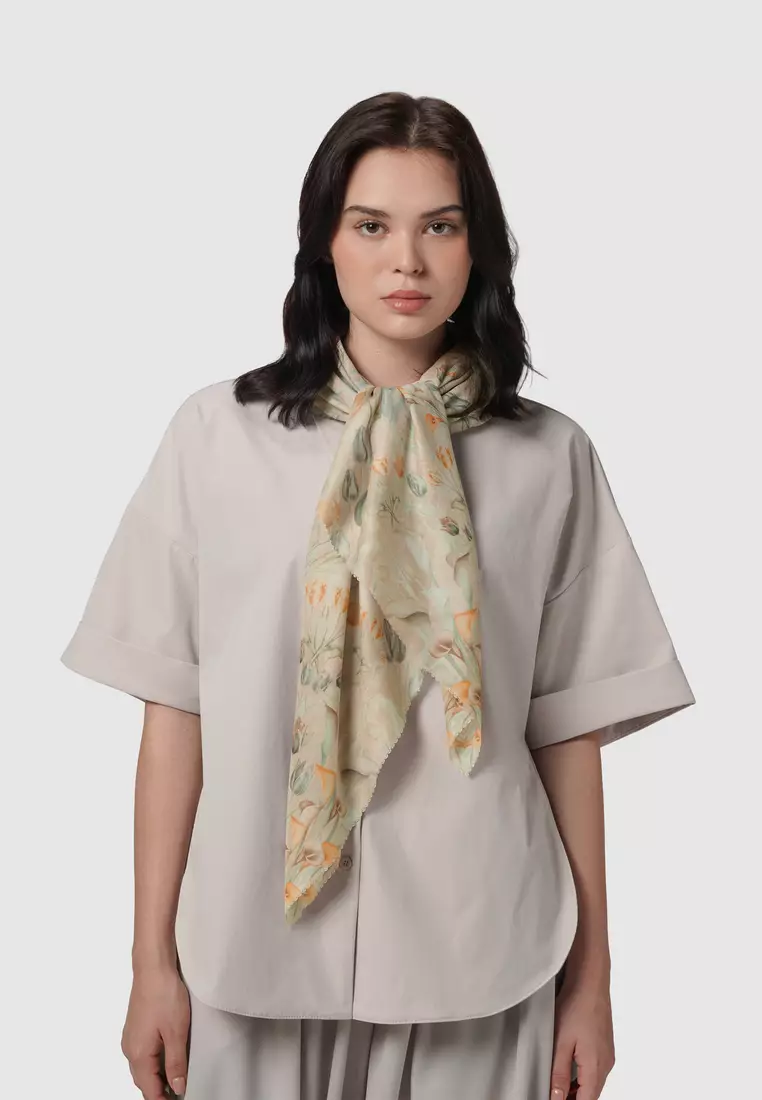 Tulip Satin Square - Sirocco