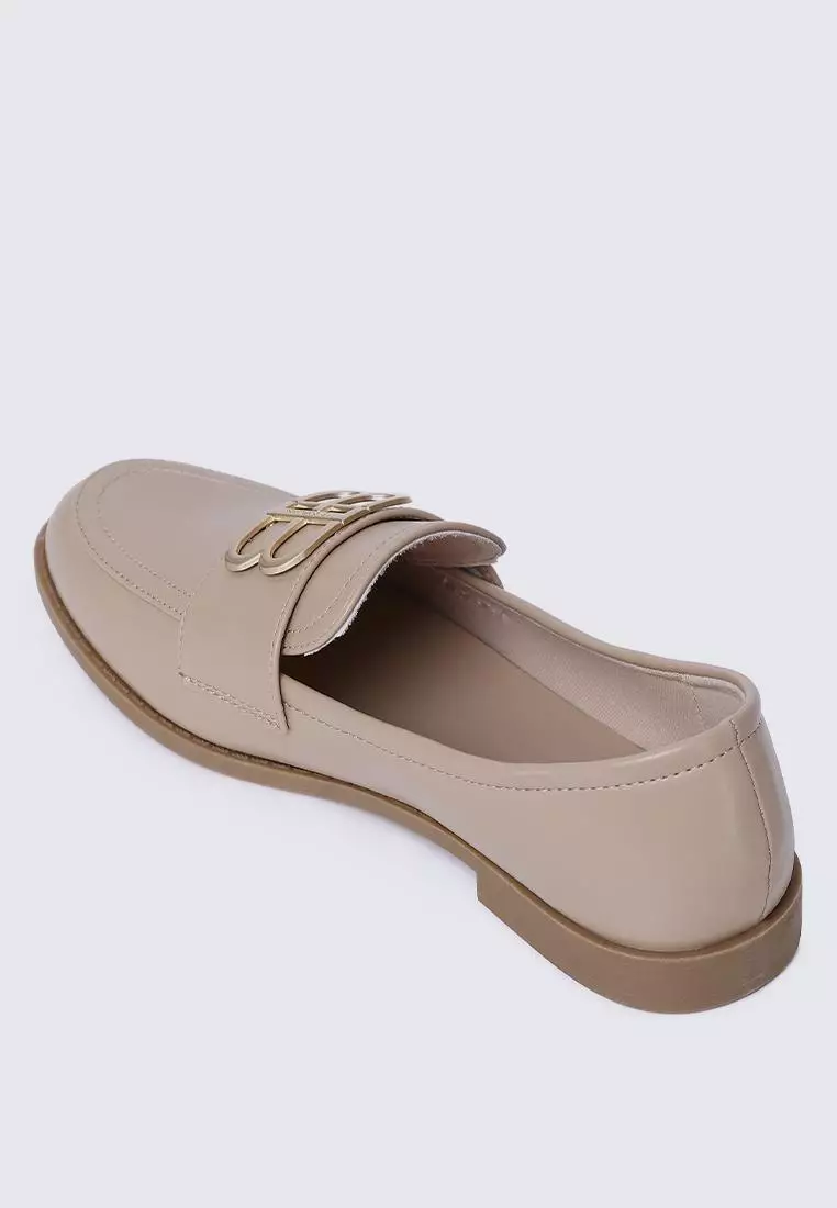 My Ballerine Minetta Comfy Loafers In Nude