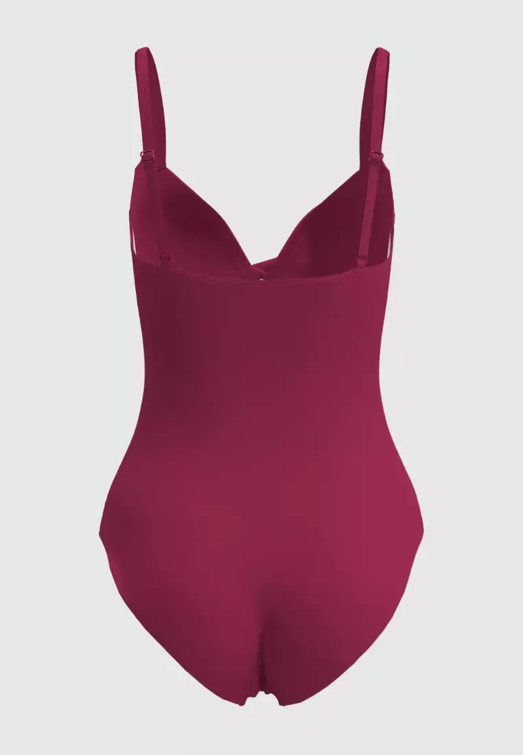 Core Solid Vigneto Cross Front Onepiece