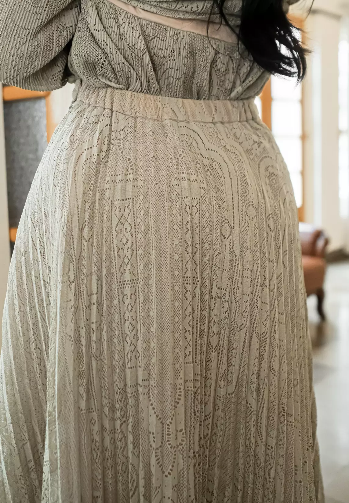 Ansara Skirt - Dusty Sage