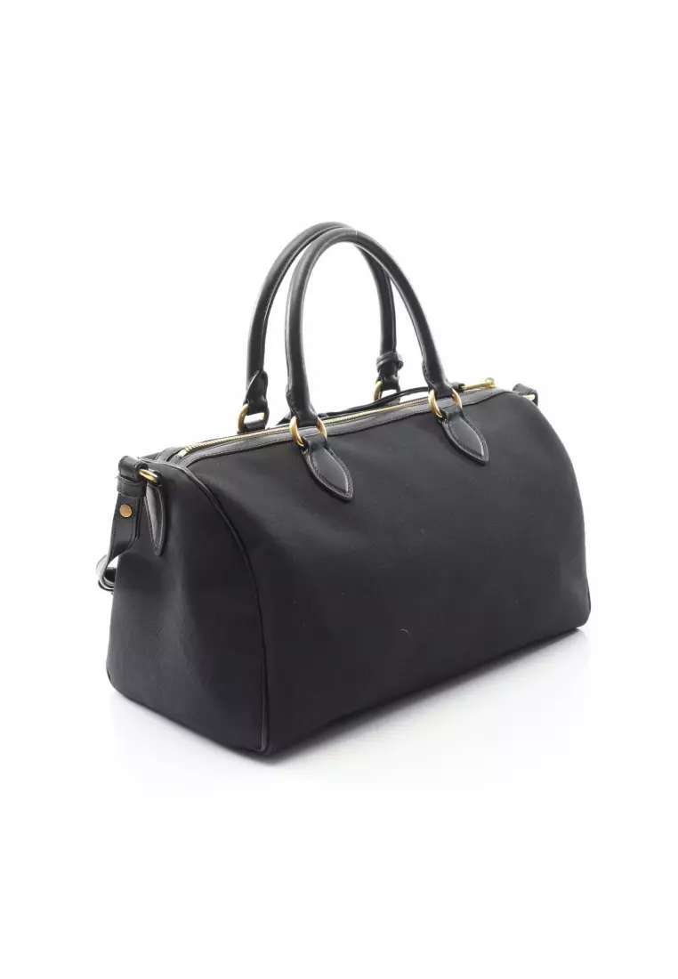 Buy Prada Pre-Loved Prada LOGO JACQUARD logo jacquard Handbag mini
