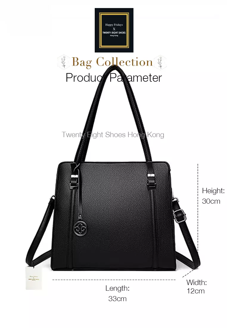 Fashionable Faux Leather Three Way Handbag JW HD-6256