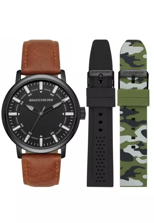Men's Set Interchangeable strap Analog Watch SKC-SR9030