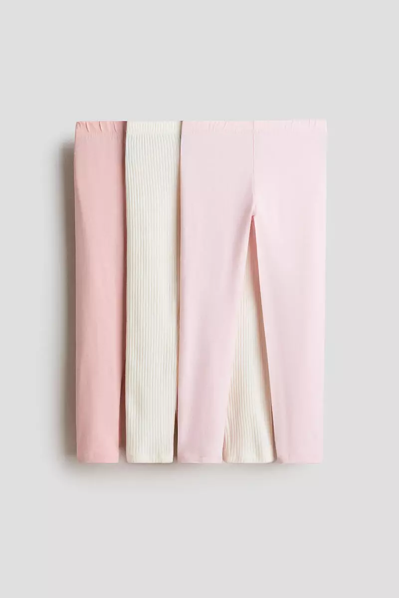 3-pack cotton jersey leggings