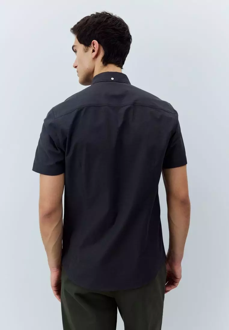 Stretch Oxford Short Sleeve Shirt