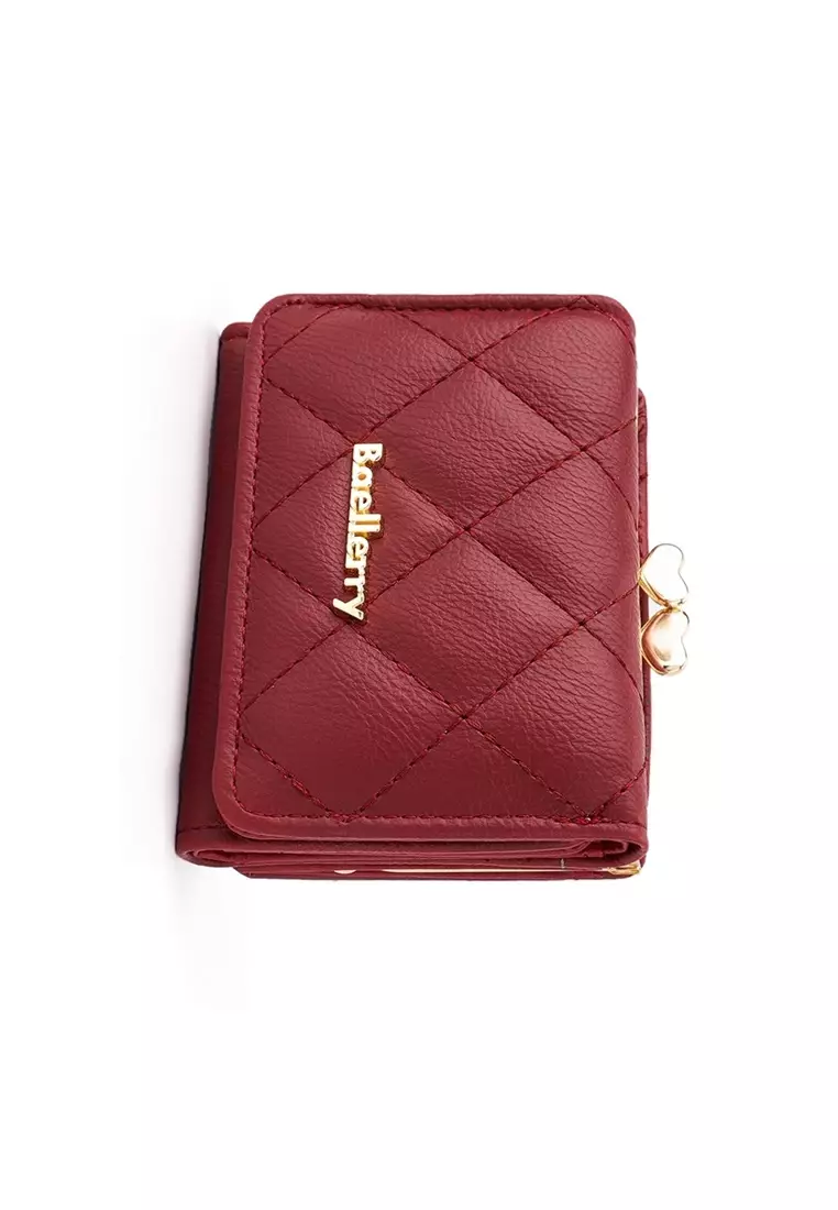 Dompet Wanita Lipat Pendek Bahan Kulit PU Leather ORIGINAL