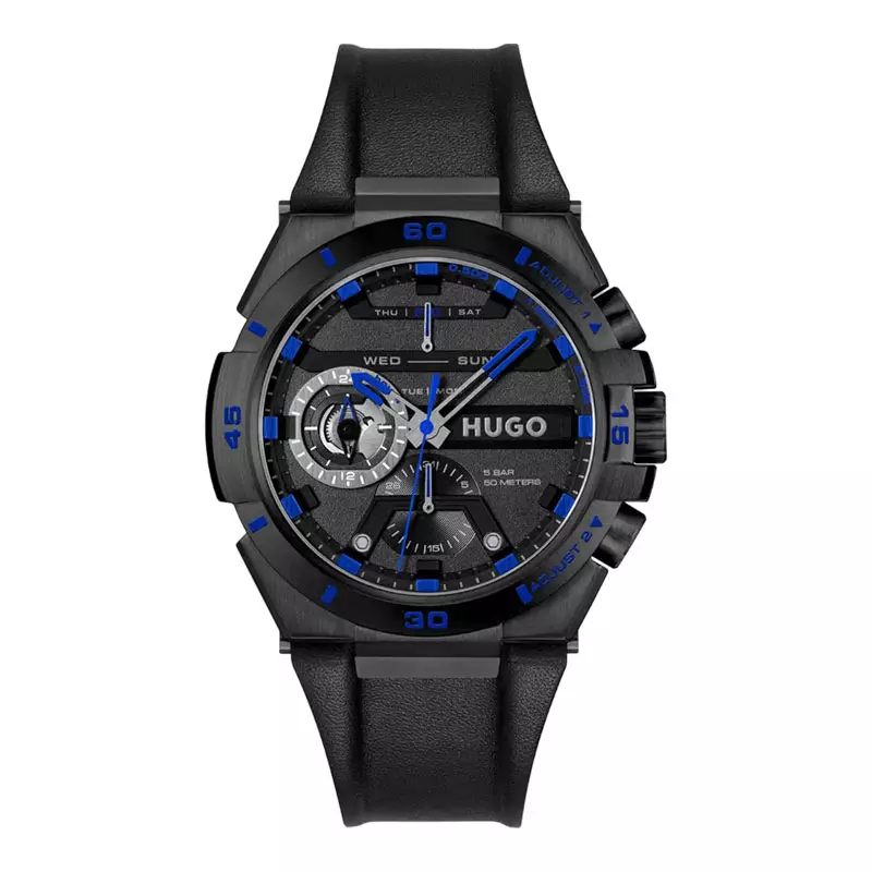 Jual HUGO BOSS Jam Tangan Pria Hugo Boss Wild 1530341 Men Black Dial ...