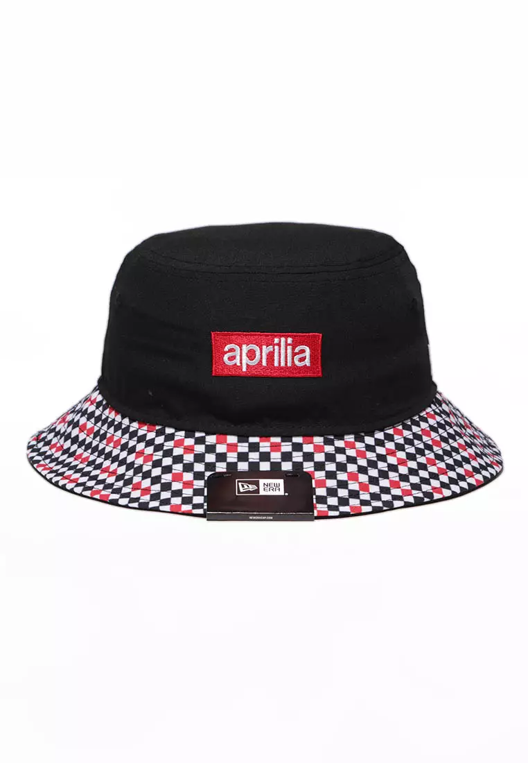 Buy NEW ERA New Era Aprilia Piaggio Tapered Black Bucket Hat 2024 Online