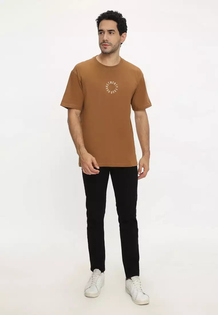 NX T-Shirt Cotton Combed Tebal Pria 207370231