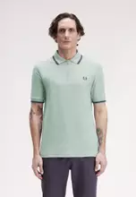 Buy Fred Perry Fred Perry M1672 Crepe Pique Polo Shirt (Bayleaf