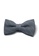 Splice Cufflinks grey Bars Series White Stripes Blueish Grey Cotton Pre-Tied Bow Tie SP744AC22UABSG_1