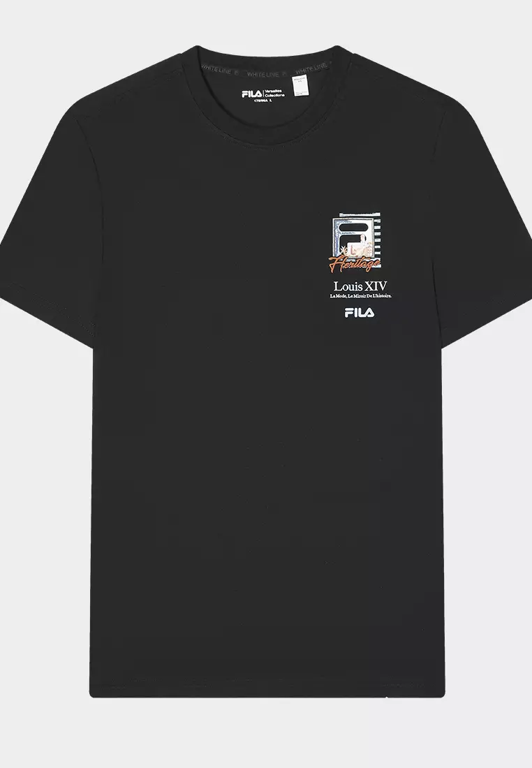 Buy FILA FILA CORE WHITE LINE HERITAGE Men Short Sleeve T-shirt