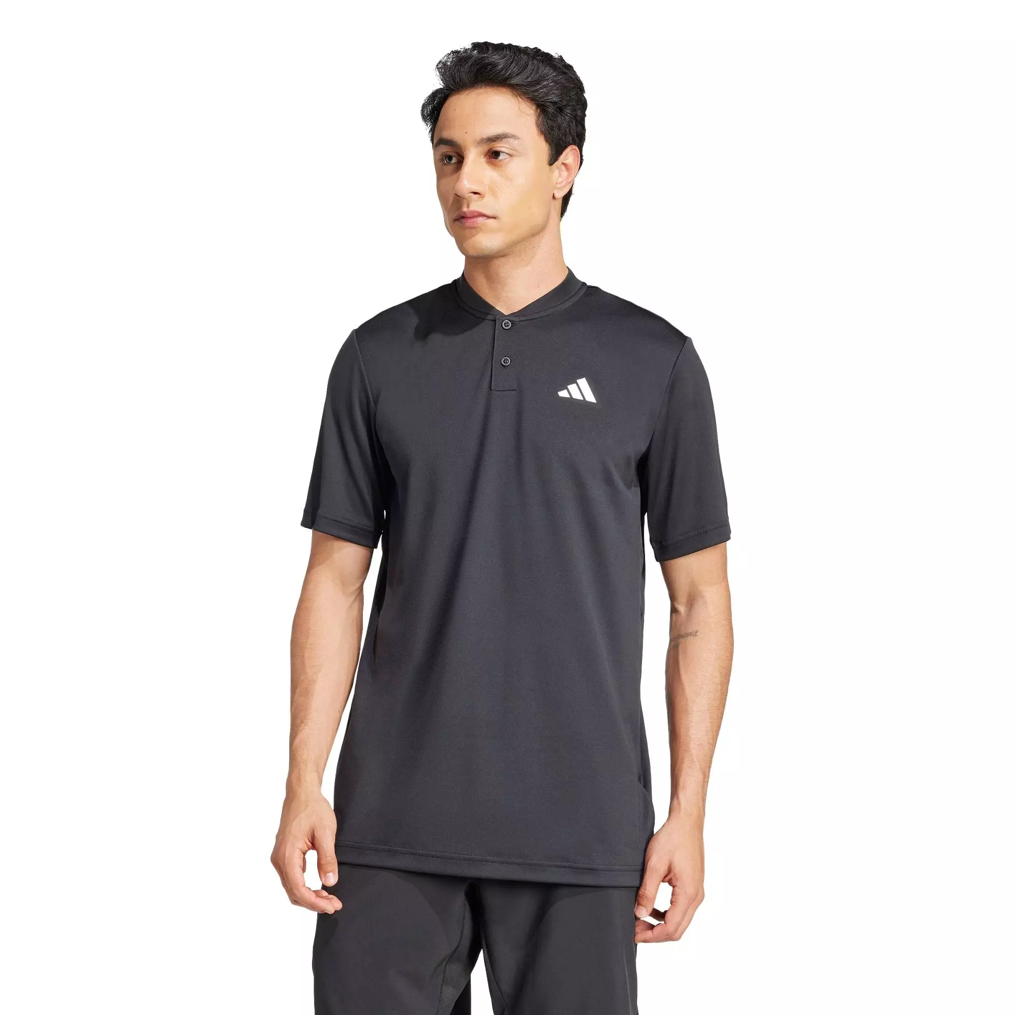 Tennis & Padel Tennis Club Tennis Climacool Henley Shirt Men Black JH3393