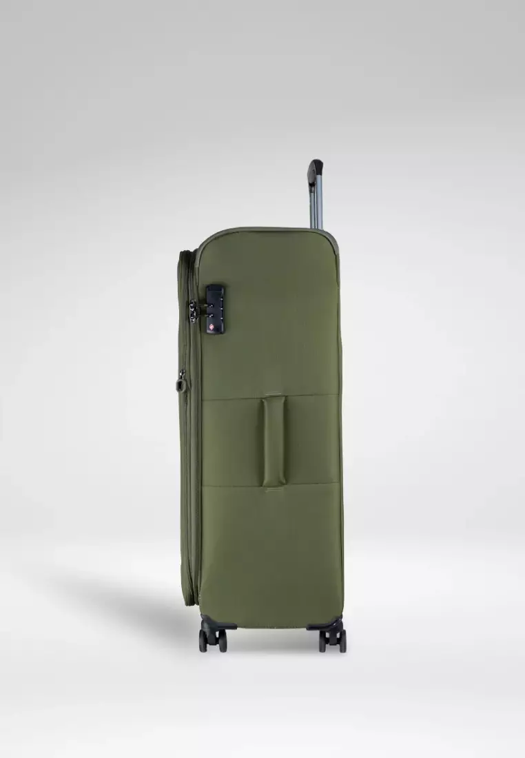 Airways Luzon 2.0 24 inch Polyester Soft Case Expandable 8-Wheels Spinner Luggage